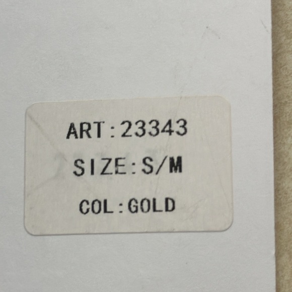 Yunika Gold Glitter Sleeveless V-Neck 
Evening Dress or Swim Cover Italy S/M NWT - Picture 7 of 11